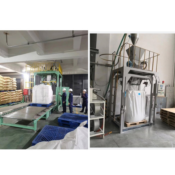 Ton bag weighing and packaging machine