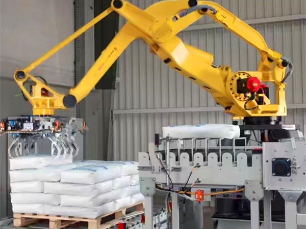 25kg半自动颗粒包装线